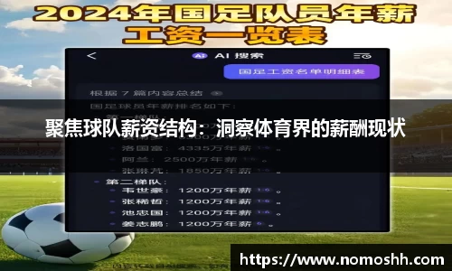 聚焦球队薪资结构：洞察体育界的薪酬现状